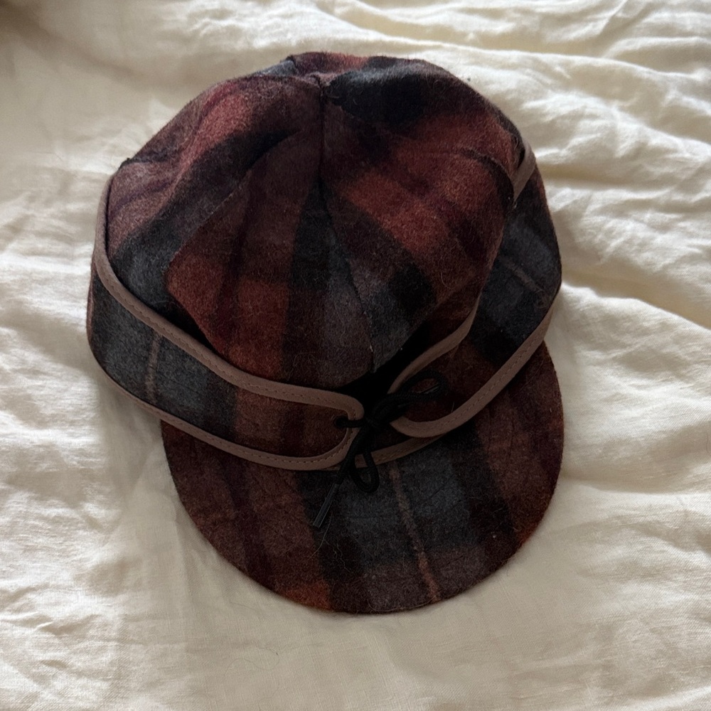 Plaid Wool Stormy Kroner Cap Hat